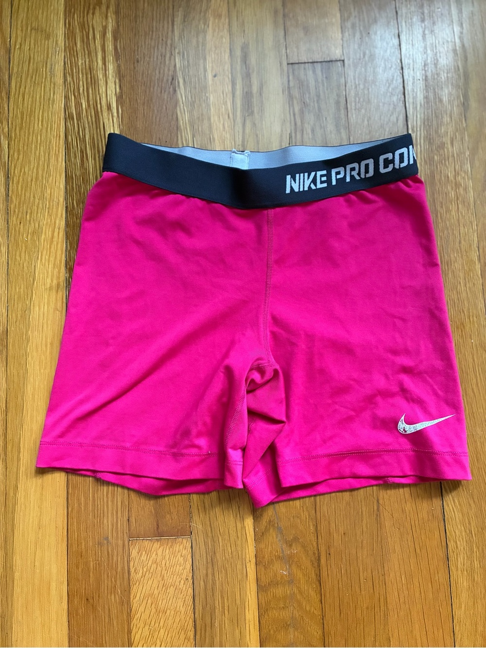 Nike Hot Pink Women's Pro Compression Athletic Shorts